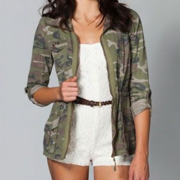 Ashley by 26 international camo jacket Clearance